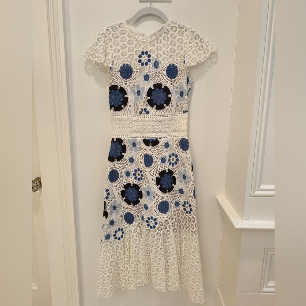 Sea NY lace midi dress